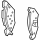 Ford F6AZ2200BA Brake Pads Ford F6AZ2200BA Brake Pads
