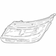 Ford JB5Z-13008-S Headlamp Housing, Front Passenger Side Ford JB5Z-13008-S Headlamp Housing, Front Passenger Side