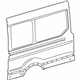 Ford CK4Z-61279D47-C Side Panel, Rear Outer Driver Side Ford CK4Z-61279D47-C Side Panel, Rear Outer Driver Side