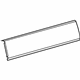 Ford BK3Z-61513A13-B Upper Extension, Rear Driver Side Ford BK3Z-61513A13-B Upper Extension, Rear Driver Side