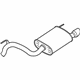 Ford FR3Z-5230-AB Rear Muffler, Front Driver Side