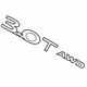 Ford HP5Z-9942528-G Nameplate, Rear Ford HP5Z-9942528-G Nameplate, Rear