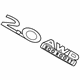 Ford DP5Z-9942528-B Nameplate, Rear Ford DP5Z-9942528-B Nameplate, Rear