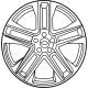 Ford FB5Z-1007-C Wheel, Alloy Ford FB5Z-1007-C Wheel, Alloy