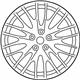 Ford CV6Z-1007-A Wheel, Alloy Ford CV6Z-1007-A Wheel, Alloy