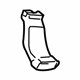 Ford 8A5Z-19D850-A Center Duct, Driver Side
