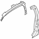 Ford KB3Z-2124300-A Rear Pillar, Passenger Side