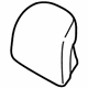 Ford DP5Z-54611A08-AE Headrest Cover Ford DP5Z-54611A08-AE Headrest Cover