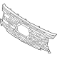 Ford NL1Z-99022A68-AA Outer Grille, Carbon Black