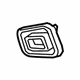 Ford D2BZ-19B588-C A/C & Heater Case Gasket Ford D2BZ-19B588-C A/C & Heater Case Gasket
