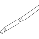Ford NK4Z-6110632-A Inner Rail, Front Passenger Side Ford NK4Z-6110632-A Inner Rail, Front Passenger Side