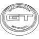 Ford JR3Z-6342528-F Emblem, Rear Ford JR3Z-6342528-F Emblem, Rear