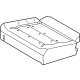Ford M2DZ-7863805-CA Cushion Cover, Rear Driver Side