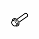 Ford -W700925-S439 Upper Hinge Bolt, Rear