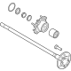 Ford MB3Z-4A013-A Spindle