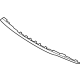 Ford ML3Z-8419-AB Lower Molding, Black, Front Ford ML3Z-8419-AB Lower Molding, Black, Front