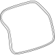 Ford LJ7Z-78404A06-C Weatherstrip, Rear Outer Ford LJ7Z-78404A06-C Weatherstrip, Rear Outer