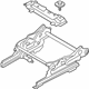 Ford GD9Z-9661711-A Seat Track, Driver Side Ford GD9Z-9661711-A Seat Track, Driver Side