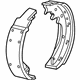 Ford LU2Z-2V200-E Brake Shoes, Rear