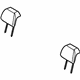 Ford 8A4Z-74501A02-BB Headrest, Camel, Center Outer