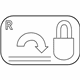 Ford 1U5Z-297A12-BA Decal, Passenger Side Ford 1U5Z-297A12-BA Decal, Passenger Side