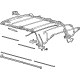 Ford M2DZ-7853000-BG Frame Assembly - Soft Top