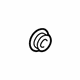 Ford CP9Z-2092-A Backing Plate Cap, Rear Ford CP9Z-2092-A Backing Plate Cap, Rear