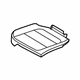 Ford LJ6Z-7863840-E Seat Cushion Pad, Rear Ford LJ6Z-7863840-E Seat Cushion Pad, Rear