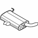 Ford DM5Z-5230-C Rear Muffler Ford DM5Z-5230-C Rear Muffler