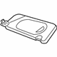 Ford 7L2Z-7804105-HA Sunvisor, Black, Driver Side