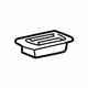 Ford YF1Z-54047A74-CAA Mat, Center Ford YF1Z-54047A74-CAA Mat, Center