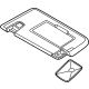 Ford KB3Z-2104104-AB Visor Assembly - Sun