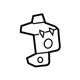 Ford FB5Z-7843629-A Lower Retainer Ford FB5Z-7843629-A Lower Retainer