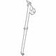 Ford FT4Z-58611B69-AC Lap & Shoulder Belt, Rear Driver Side