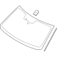 Ford SL7Z-7803100-D GLASS - WINDSCREEN