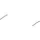 Ford FR3Z-76546A02-A Seal Strip Ford FR3Z-76546A02-A Seal Strip