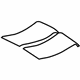 Ford FR3Z-6320000-EB Stripe Tape, Black/White, Rear Ford FR3Z-6320000-EB Stripe Tape, Black/White, Rear