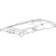 Ford LB5Z-7851916-MU Headliner, Sandstone