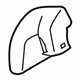 Ford CJ5Z-18490-A Defroster Duct, Upper Passenger Side Ford CJ5Z-18490-A Defroster Duct, Upper Passenger Side