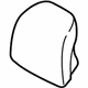Ford GJ7Z-78610A62-AC Headrest Cover Ford GJ7Z-78610A62-AC Headrest Cover