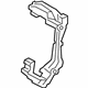 Ford F2GZ-2B292-A Caliper Support, Red, Front Ford F2GZ-2B292-A Caliper Support, Red, Front