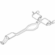 Ford DA1Z-5230-B Muffler & Pipe, Front