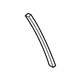 Ford FA1Z-5820568-A Lower Weatherstrip Ford FA1Z-5820568-A Lower Weatherstrip