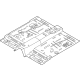 Ford PZ1Z-7811135-C Pan Assembly - Floor Front