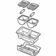 Ford 5L2Z-13776-AC Dome Lamp Assembly, Camel, Front Ford 5L2Z-13776-AC Dome Lamp Assembly, Camel, Front