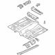 Ford GV6Z-7811135-A Floor Pan, Front Ford GV6Z-7811135-A Floor Pan, Front