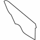 Ford FA1Z-58237A04-A Water Shield, Passenger Side