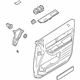 Ford 9A1Z-7823943-CC Door Trim Panel, Graystone, Driver Side