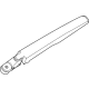 Ford LJ8Z-17526-C Wiper Arm Ford LJ8Z-17526-C Wiper Arm