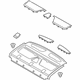 Ford HP5Z-5446668-HB Package Tray, Rear